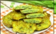 Recipe photo: Potato pancakes with celery and cheese