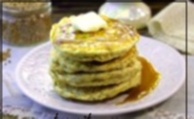 Recipe photo: Buckwheat pankakes with kvass syrup