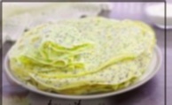 Recipe photo: Pancakes with poppy seed and lemon peel