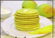 Recipe photo: Pancakes with pears (without sugar)