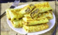 Recipe photo: Pancakes stuffed with chicken liver (pan)