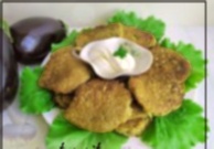 Recipe photo: Eggplant and potato pancakes