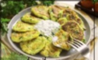 Photo to the Recipe: Lean Cabbage Pancakes with semolina