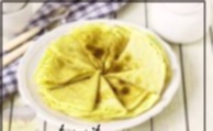 Recipe photo: Thin pancakes with sparkling mineral water (without milk and eggs)